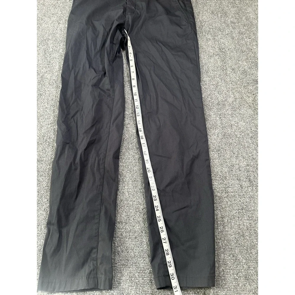 Bird Dogs Mens Black Unlined Golf Pants Size 34x32 Chino